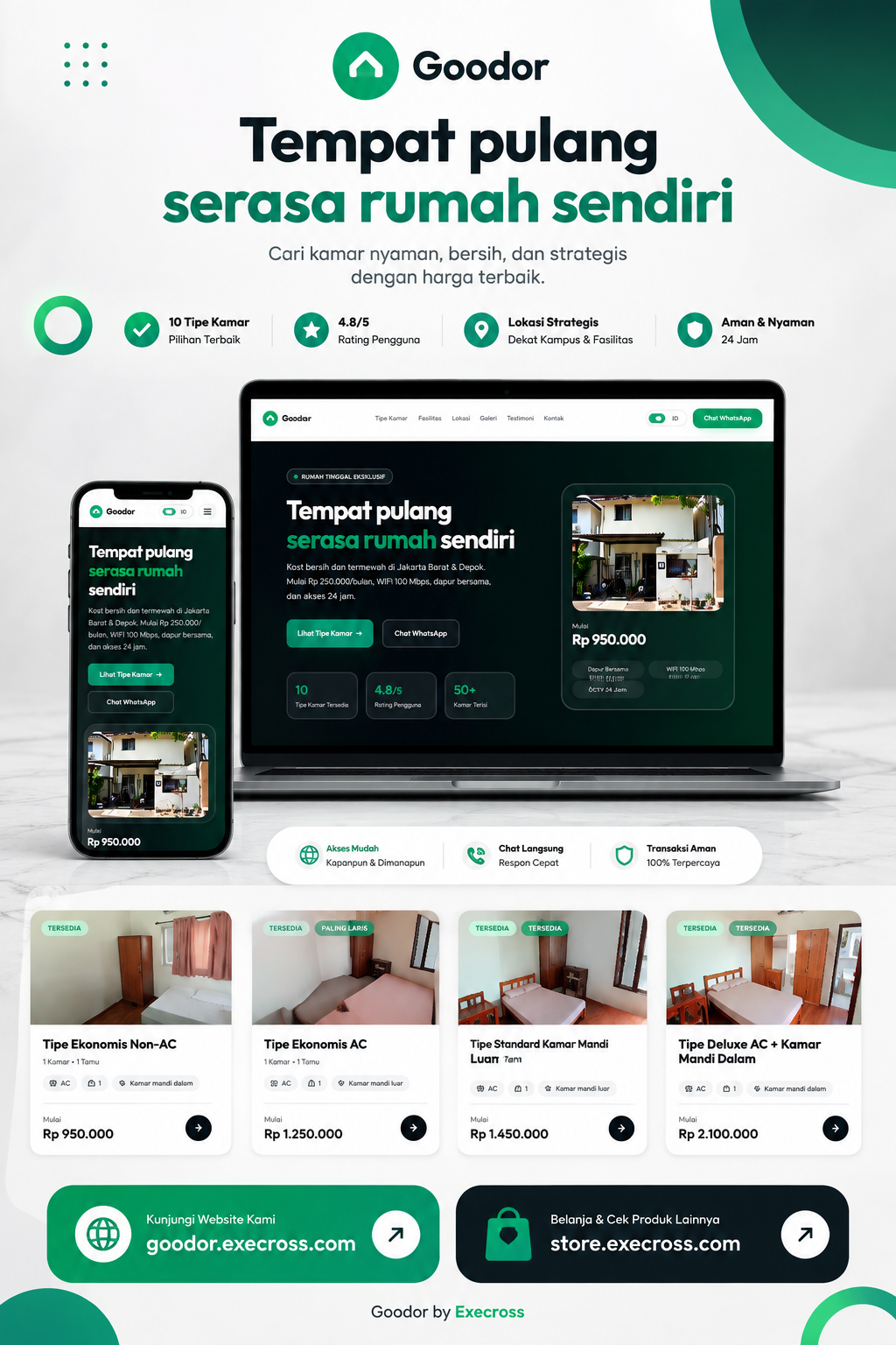 Goodor website preview